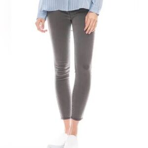 L’Agence Margot High Rise Skinny Jeans | Cast Iron (Grey) | Size 24